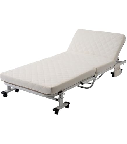 Amazon.co.jp: TUIYIDUO シングルベッド 折りたたみベッド 190奥行き